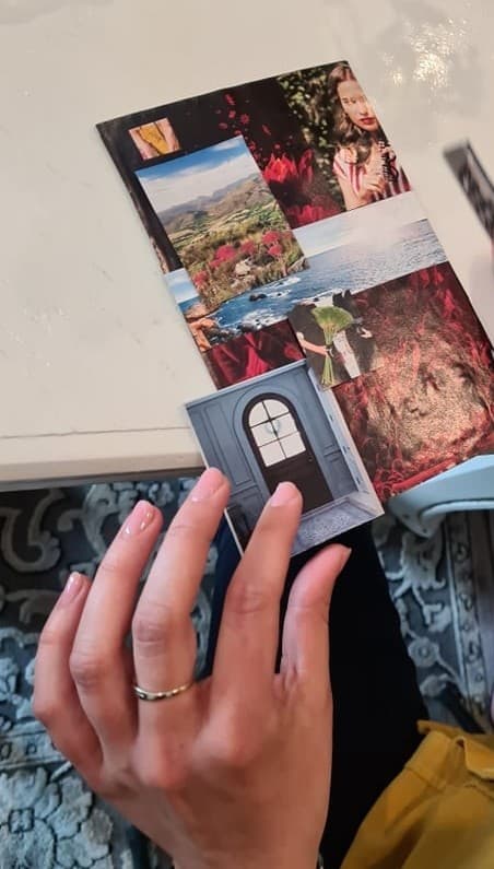 Sielos Koliažo kūrybinės praktikos vaizdas